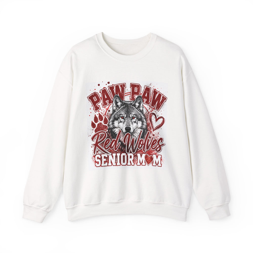 Red Wolves 'Paw Paw' Senior Crewneck Sweatshirt