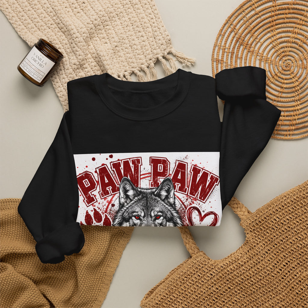 Red Wolves 'Paw Paw' Senior Crewneck Sweatshirt