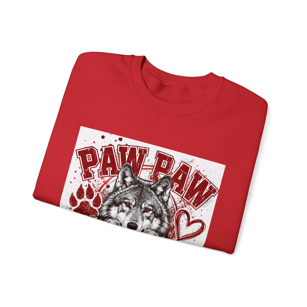 Red Wolves 'Paw Paw' Senior Crewneck Sweatshirt